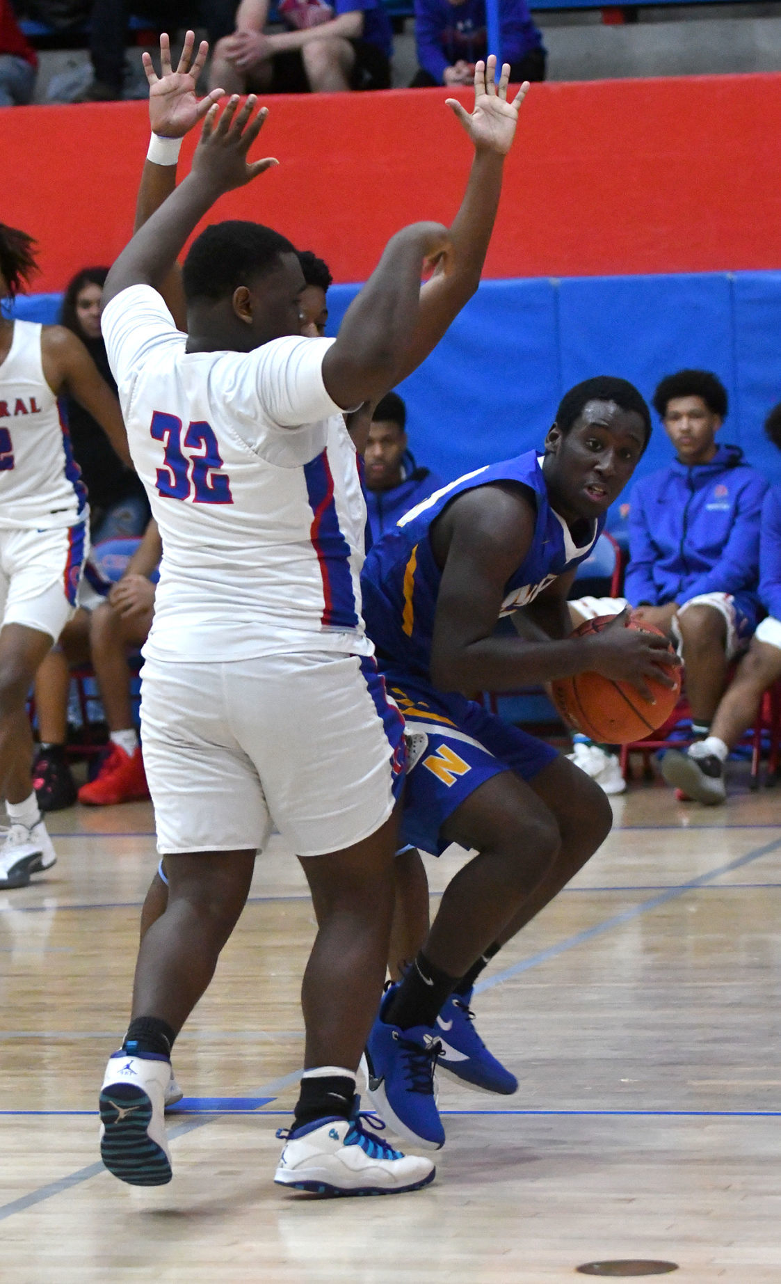 Davenport North vs Davenport Central boys basketball.